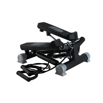 

Swing adjustable Twist Stepper with string Gray