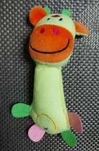 Juguetes Para Perros con sonido para masticar, perros con sonido divertido, forro polar, durabilidad, Molar, apto para todas las mascotas, elefante, pato, cerdo #5