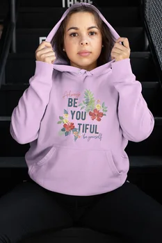 

Angemiel Wear Always Güzelsin Pink Women 'S Hooded Sweatshirt