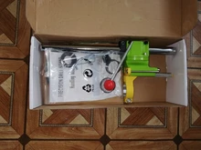ALLSOME-soporte de taladro de banco MINIQ BG6117, soporte portabrocas eléctrico, abrazadera giratoria de banco de trabajo de marco fijo de 90 grados