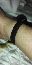 Pulsera de nailon trenzado para xiaomi Mi band 5, pulsera de nailon para xiaomi Mi band 4, 3 y 6