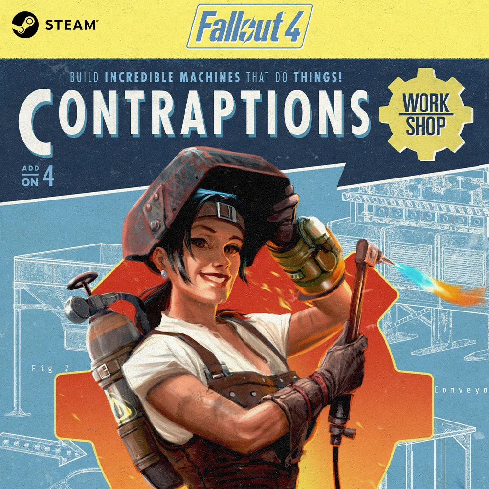 Fallout 4 - Contraptions Workshop DLC (PC) [Цифровая версия] | Цифровые товары