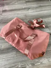 Bolso de viaje grande a la moda para mujer, bolso de mano grande, de nailon, bolso de hombro impermeable, para gimnasio y fin de semana