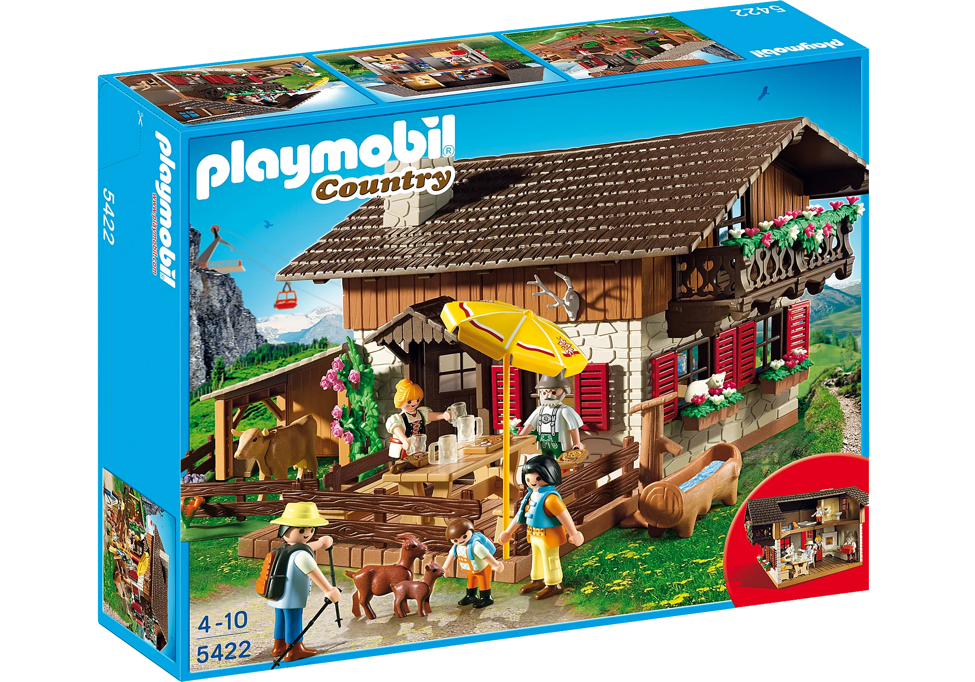 PLAYMOBIL 5422 Alps House, click, toy, child, girl, original