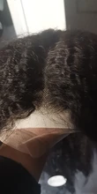 Peluca rizada recta de encaje frontal cabello humano 180% pelo humano brasileño pelucas de parte de encaje 13x1 para mujeres Remy U peluca parte se puede teñir