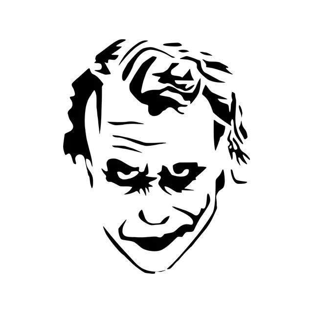 Joker Pumpkin Stencils