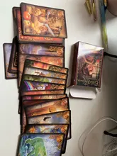 Cartas de Tarot oráculo, cartas de Tarot Oracle Glided Reverie lenorand, edición expandida, juegos de mesa, cartas de Palying para fiesta, 47 Uds.