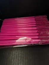 GLAMLASH premium-cepillo de limpieza para extensiones de pestañas, microvarita de máscara, aplicador de pinceles para pestañas, 50 Uds.