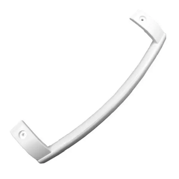 LG AED34420702 Ручка холодильника белая изогнутая (Super White) | Бытовая техника