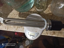 Tri-abrazadera (OD64) de 2 pulgadas, 220V/380V, todos los SUS304, calentador de tubo de Elemento calentador de agua de inmersión eléctrico, 3/3, 75/4, 5/6/9KW