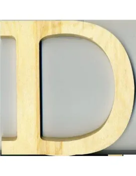 

WOODEN ALPHABET LETTER D