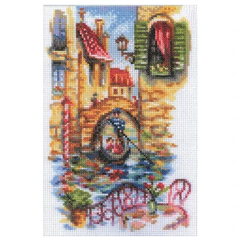 

M294 set for embroidery RTO 'Scenic channels of Venetian ', 15x23 cm