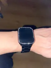 Protector de pantalla de cristal + cubierta para Apple Watch, 44mm, 40mm, iWatch, 42mm, 38mm, accesorios para Apple watch series 6 5 4 3 2