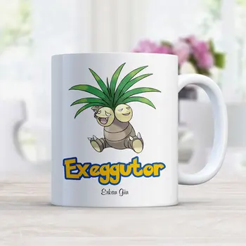 

Personalized Pokemon Exeggutor White Mug Cup