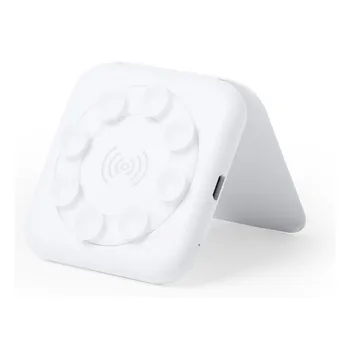 

Wireless Charger with Suction Pads and Mobile Holder White 146262