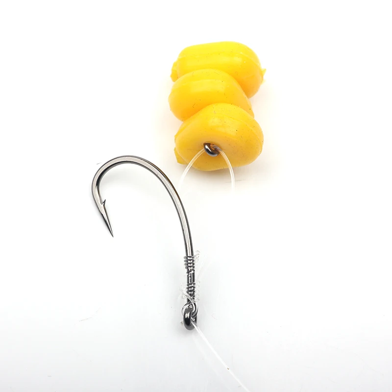 20pcs/bag 15mm Metal Bait Spike Carp Fishing Hooks Accessories Bait Sting  Boilies Pin Corn Ronnie Hair Rig Carp Feeder Tackle