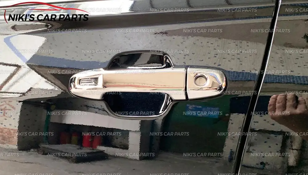 Накладки на дверные ручки для Subaru Forester-ABS пластик 1 комплект/8 шт. формовочные украшения для стайлинга автомобилей