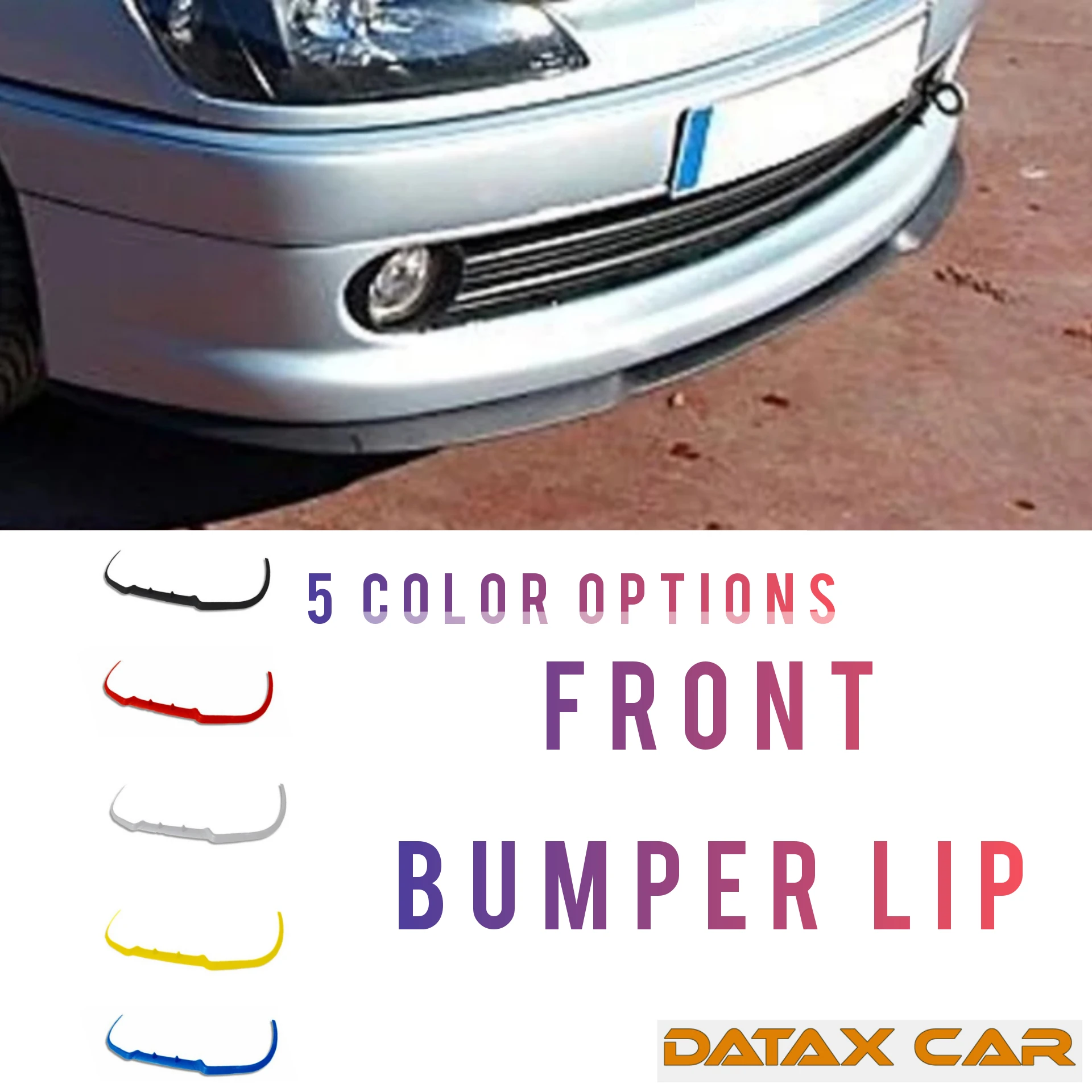 Udlænding brugervejledning Defekt For Peugeot 306 Cupra R Front Spoiler Front Bumper Lip Spoiler Lip  Universal 3pcs Body Kit Sport Tuning Protector Quality - Bumpers -  AliExpress