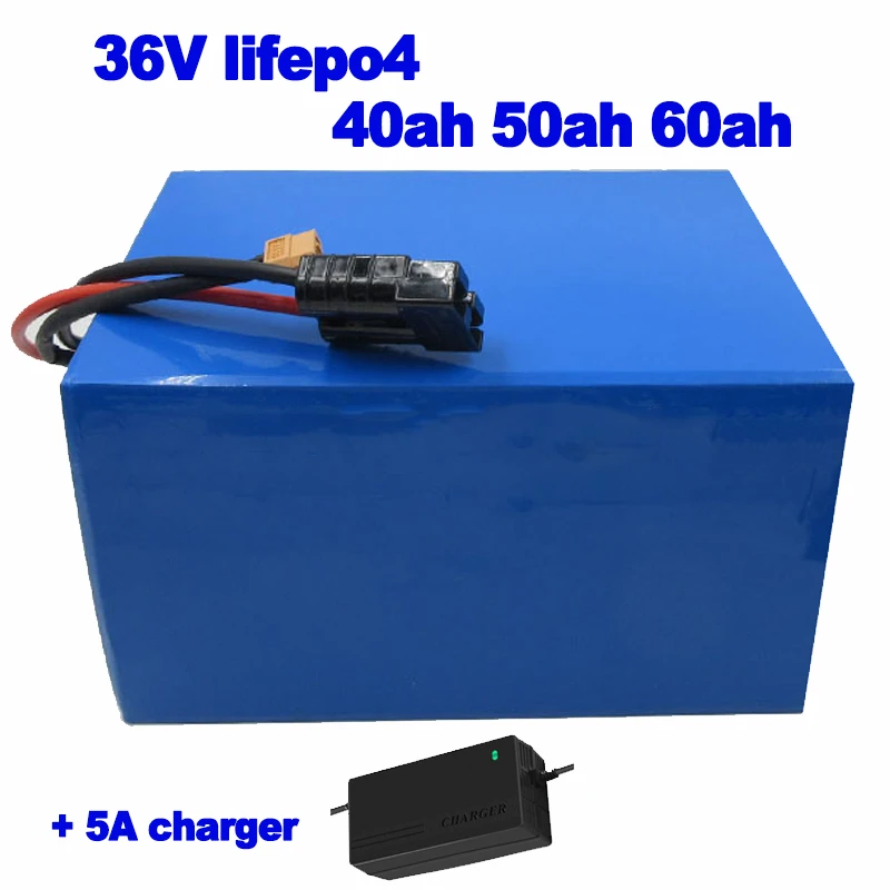 Interpunctie golf Excentriek Lifepo4 Lfp 36V 40ah 50ah 60ah Accu Voor Scooter Opvouwbare Elektrische  Fiets Ebike Off Grid Zonnestelsel Agv + 5A Charger|Vervangende batterijen|  - AliExpress