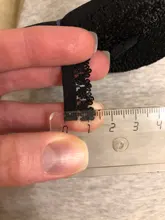 BRISTLEGRASS 5 yarda 1/2 13mm de borde de Picot corona con volantes molduras encaje elástico banda de LICRA chico corbata de pelo diadema Tutu vestido de costura DIY