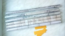 Self-Adhesive Wallpaper Vinyl Living-Room Stick Decor Haohome Peel Brick for And