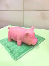 Latex Toy Dog-Chew-Toys Pet-Training-Products Molar Sound Squeak Funny Pig-Grunting Cute