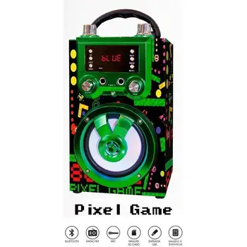 

Bluetooth speaker Karaoke Pixel Game Smartphone accessories various Go-Rock