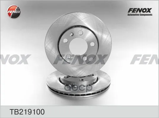 Диск Тормозной Передний Skoda Fabia I-Ii, Vw Polo 01-05, 05- Tb219100 FENOX арт. TB219100