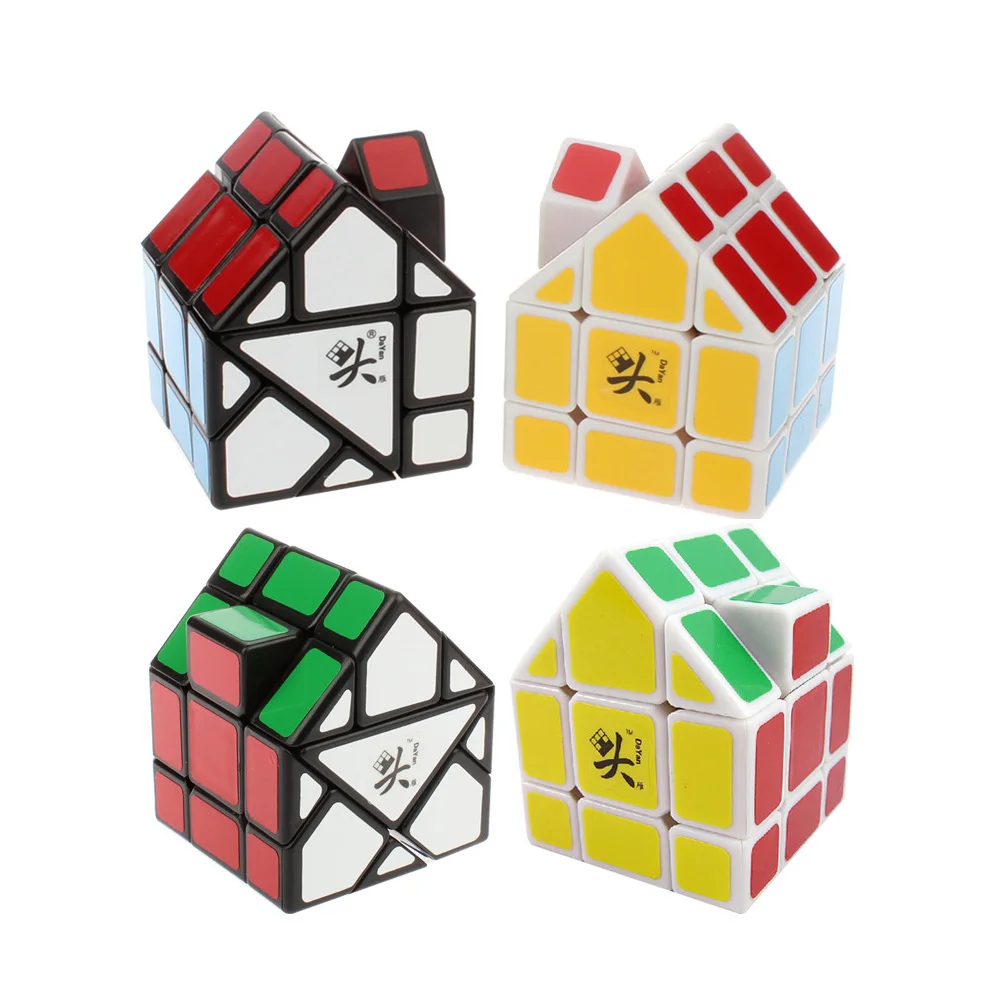 IQ-Cube DaYan Бермудский треугольный дом странной формы 3x3 куб скоростной головоломка