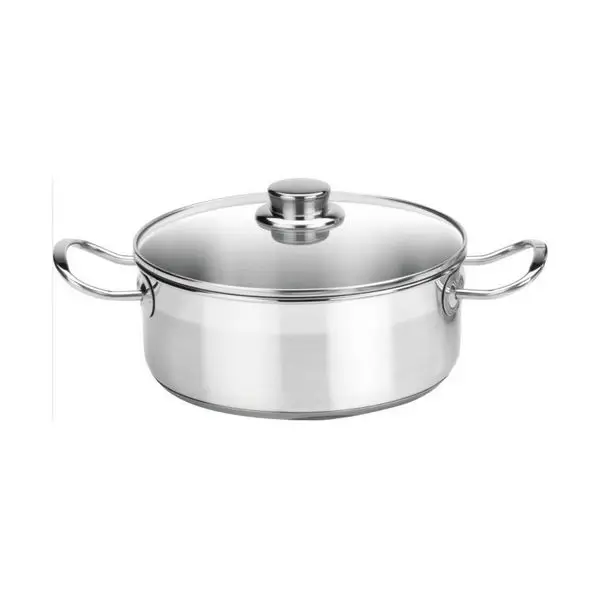Кастрюля со стеклянной крышкой Balay 3CC0024X(24 см) Нержавеющая сталь