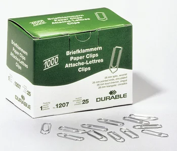 

Paper Clips 26mm, zinc zinc