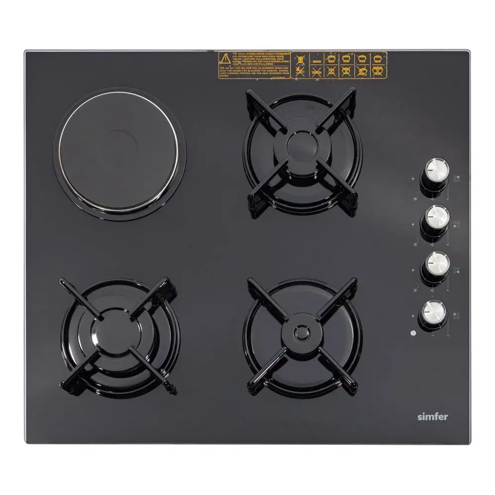 Combined hob Simfer h60k32b516, gas-control, Π°Π²ΡΠΎΠΏΠΎΠ΄g