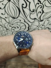 MAIKES-correa de cuero genuino para reloj, 20mm, 22mm, 24mm, accesorios para relojes DW, Galaxy Watch Gear s3