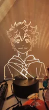 Led-Night-Light Table-Lamp Hinata-Figure Manga Gadget Bedroom-Decor Acrylic Anime Haikyuu