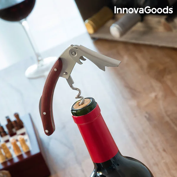 InnovaGoods шахматный винный набор(37 шт