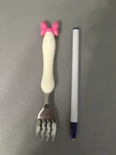 Qshare-vajilla para bebés, cuchara de postre para niños, tenedor cuchara de alimentación, aparatos para bebés, alimentación, cubiertos para niños