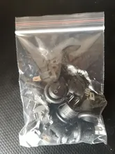 Boat Rocker-Switches Round Small ON-OFF 16mm-Diameter Black White Mini 2-Pin Red 5pcs/10pcs