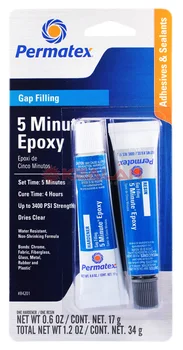 

Permatex 84201 glue epoxy multipurpose, transparent, 34G.
