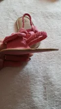 Sandalias para bebé con nudo de lazo para niñas, zapatos de princesa infantiles antideslizantes de suela blanda para primeros pasos, verano, 2020
