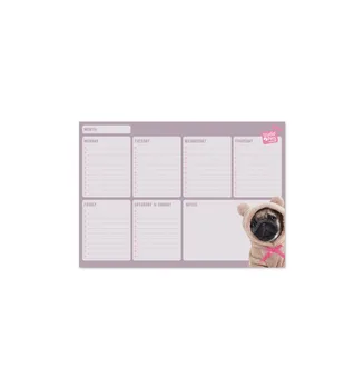 

BLOC weekly planner A4 STUDIO PETS DOGS 2019