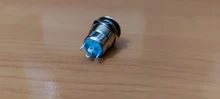 LANBOO 12mm Metal waterproof momentary small push button switch