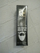 PURC-aceite para el crecimiento de la barba para hombres, tratamiento para el cuidado de la barba, productos para el cabello, 30ml