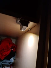 Include Battery LED Cabinet Hinge Night Light Sensor Light For Kitchen Living Room Bedroom