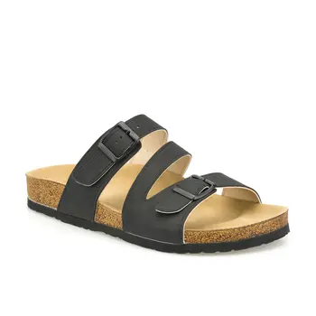 

FLO 315630.Z Black Women Cork Slippers Polaris