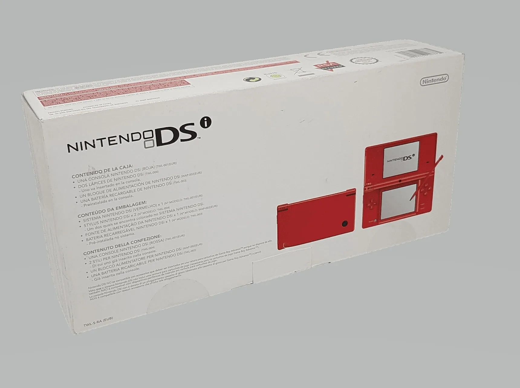 Nintendo Dsi System Red-brand New-with Original Seal-ideal For Gift-in  Perfect Condition - Video Game Consoles - AliExpress