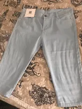 Pantalones Capris de verano para mujer, pantalón corto negro de cintura alta, caramelo, pantalones de tipo pirata para mujeres