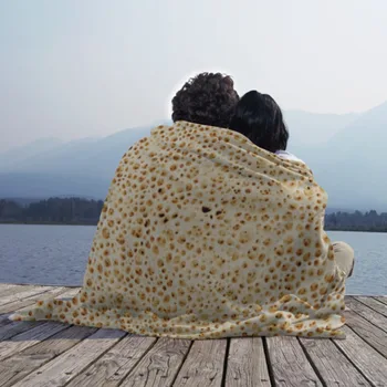 

Blanket Pancake for home, walking and leisure, warm and soft plaid for adults, children, girls, boys, women, lovers