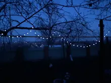 Solar-Light Garlands Crystal-Ball Outdoor-Decoration Christmas-Party for 8-Modes 12m/led