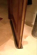 Tira selladora de fondo flexible, sello para puerta de 95 cm, bloqueador de polvo, burlete