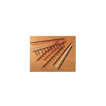 

Box 100 Combs surebind 25mm 10 teeth biancoGBC33.54